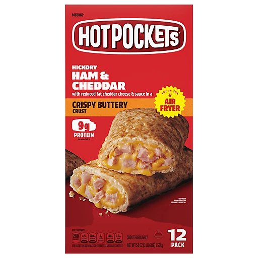 Hot Pockets Chicken Bacon Ranch Frozen Snacks In A Crispy Buttery