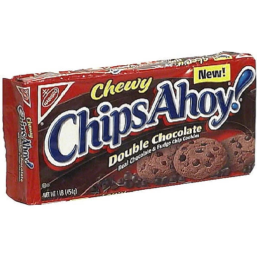 Nab Dble Chewy Chips Ahoy!, Chocolate & Chocolate Chip
