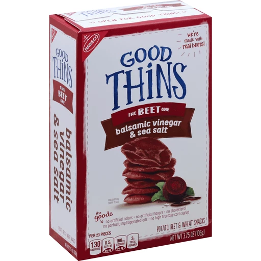 Good Thins White Cheddar Crackers, 1 box (3.75oz) 