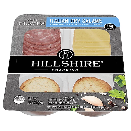 Adult Lunchable with Veggies, Salami, and Cream Cheese