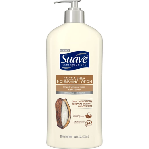 Adelaide compleet Fantastisch Suave Skin Solutions Body Lotion Cocoa Butter & Shea, 18 oz | Tony's
