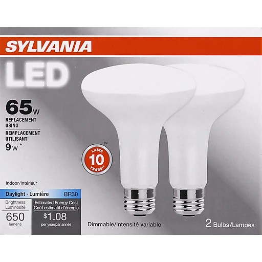 Verdorde Promotie schrobben Sylvania Light Bulbs, Led, Daylight, 9 Watts | Batteries & Lighting | Lewis  Food Town