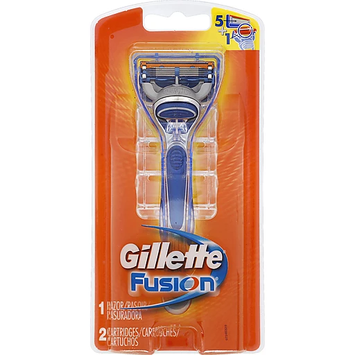 Inademen Door vier keer Gillette® Fusion® Razor & Replacement Cartridges 2 Pc Pack | Reusable  Razors & Blades | Sendik's Food Market