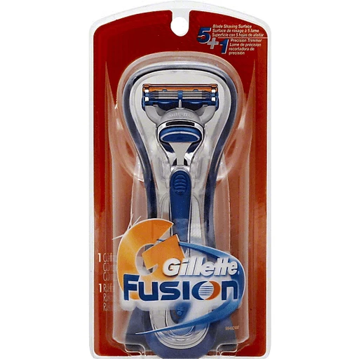 Gillette Fusion Razor, 5+1 | Reusable Razors & | Superlo Foods
