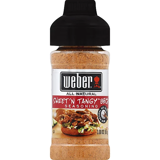 uddøde Reproducere lur Weber® Sweet'N Tangy™ BBQ Seasoning 3 oz. Shaker | Spices, Table Salt, &  Rubs | Festival Foods Shopping