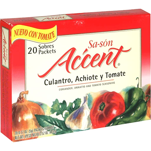 Accent Sa Son Coriander & Annatto Seasoning, Condiments, Sauces &  Marinades