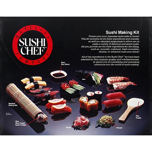 2 Kit De Sushi + Arroz Algas Wasabi Gari - g a $50