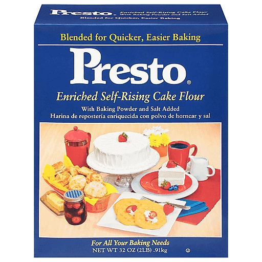 Presto Cake Flour Enriched Self Rising 32 Oz Flour Meals Uncle Giuseppe S