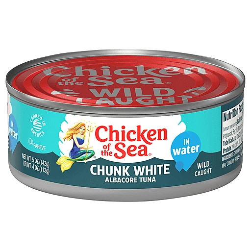 Chicken Of The Sea Tuna, Albacore, White, Chunk 5 Oz, Tuna
