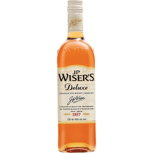 J.P. Wiser's Whisky Canada Rye Us 750m L Bottle, Whiskey