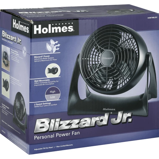 Holmes Blizzard Fan, Power, Personal Shop Lake Mills