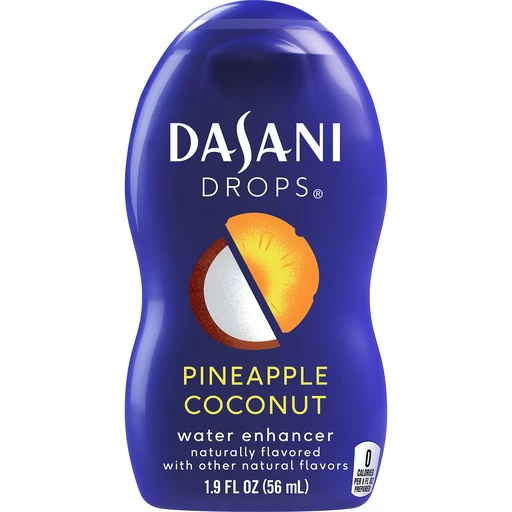 Allways Drops Pineapple Liquid Water Enhancer Drink Mix, Natural Flavor 2  Pack