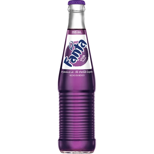 Fanta Soda, Grape - 355 ml
