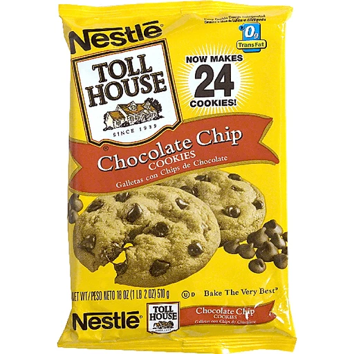 Nestle Toll House Individual-Size Chocolate ChipPizza Cookie Kit