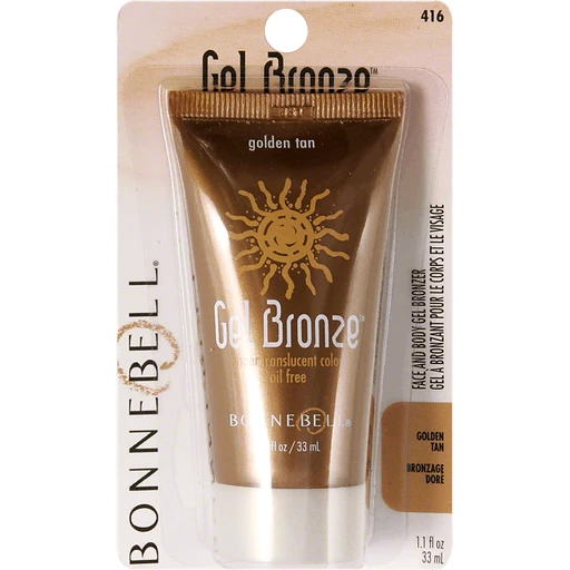 Bonne Bronze Face and Body Gel Bronzer, Golden Tan 416 Sunscreen | Foods