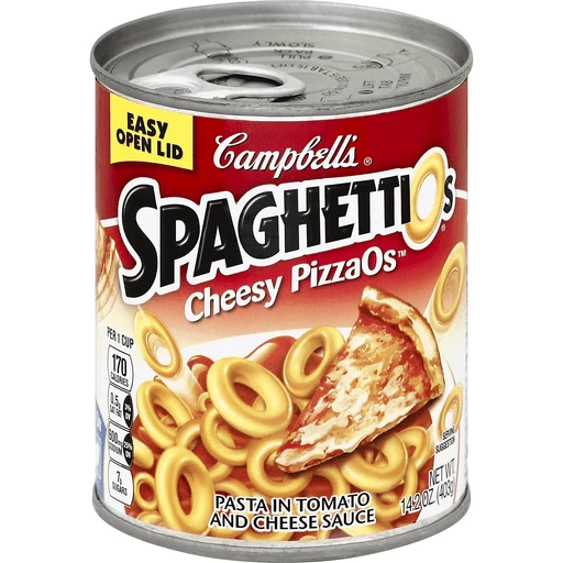 SpaghettiOs Spaghetti O's, Cheesy Pizza Os