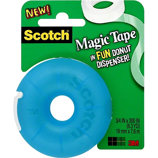 Scotch Magic Tape, 3/4 x 1296, 12 Refill Rolls/Pack