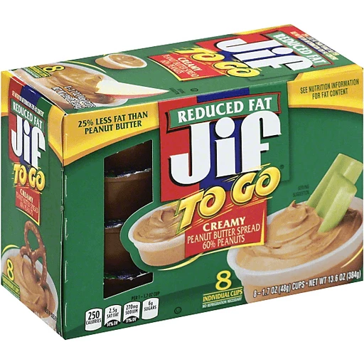 Jif Natural Creamy Peanut Butter To-Go