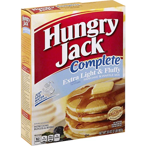 Hungry Jack Pancake & Waffle Mix, Extra Light & Fluffy | Pancake Mixes &  Syrup | Edwards Cash Saver