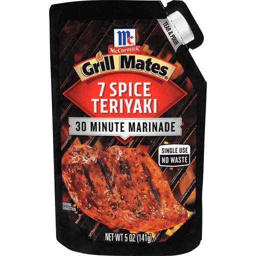 Mc Cormick Grill Mates Spice Teriyaki Single Use Marinade, 5 | Marinades | D&W Fresh Market