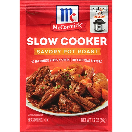 haalbaar nemen Roestig Mc Cormick Slow Cookers Pot Roast Seasoning Mix | Seasonings and Seasoning  Mixes | Big Y Foods