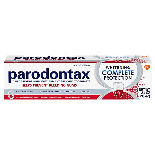 Steen Wijzigingen van Exclusief Parodontax Toothpaste, Whitening, Complete Protection 3.4 Oz | Toothpaste |  Schmitz's Economart