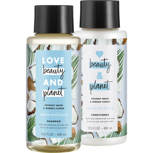 Love Beauty and Planet Volume and Water & Mimosa Flower and Conditioner 13.5 oz, 2 count | | Food Country USA