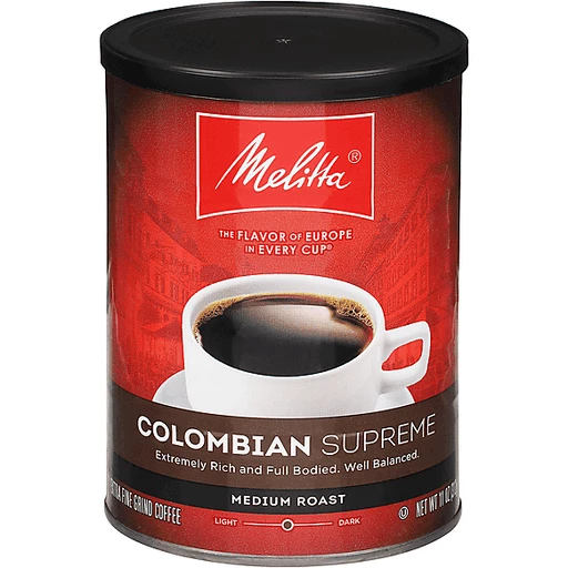 Melitta 100% Colombian | Ground Coffee | Big Y Foods