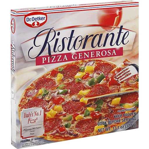 Het pad snor stopcontact Dr Oetker Ristorante Pizza, Generosa | Frozen Foods | Priceless Foods