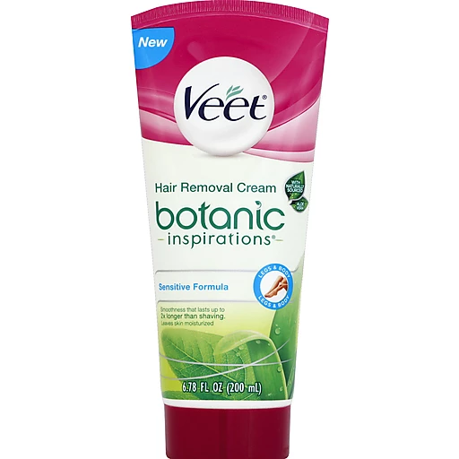 Veet® Botanic Inspirations® Sensitive Formula Legs & Hair Removal Cream 6.78 fl. oz. Tube | Health & Personal Care | Price Cutter