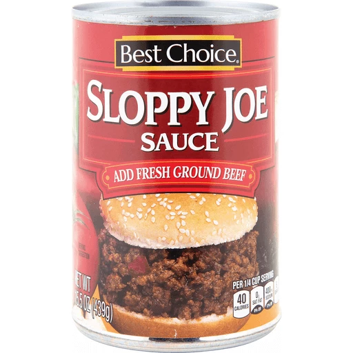 Best Choice Sloppy Joe Sauce - 15.5 oz