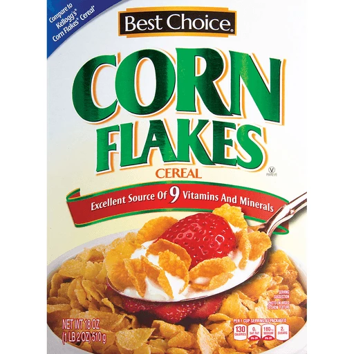  Corn Flakes Cereal, Original, 18-Ounce Boxes (Pack of 3): Cold  Breakfast Cereals