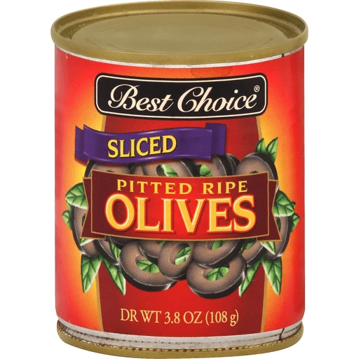 PITTED RIPE OLIVES