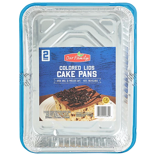 Our Family Cake Pans 2 Ea, Disposable Bakeware
