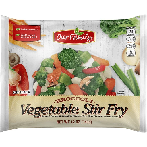 Broccoli Stir-Fry Vegetables - Frozen Veggies