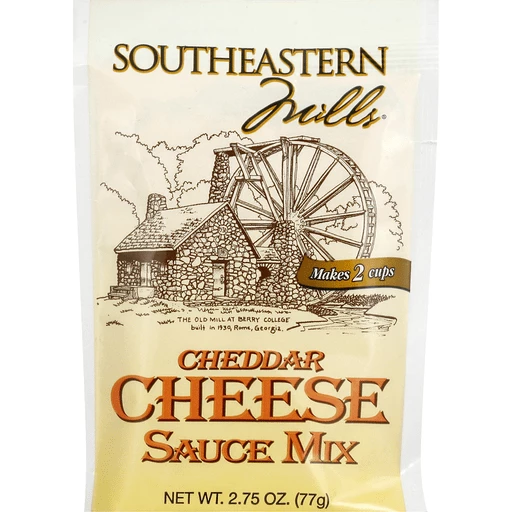 Southeastern Mills Cheddar Cheese Sauce Mix 24 ea | Gravy Mixes | Festival Shopping