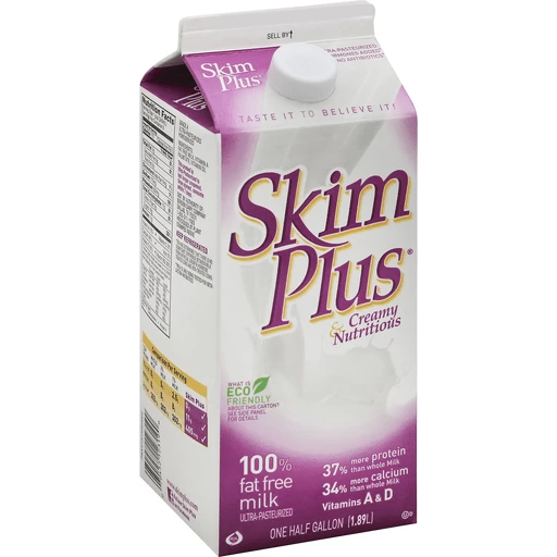 calcium milk carton
