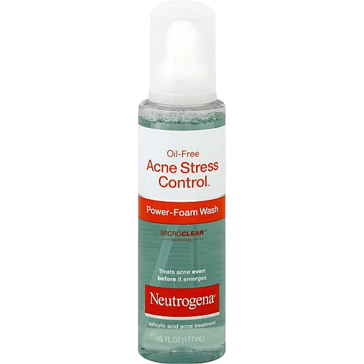 Neutrogena Acne Control Power-Foam Wash, Oil-Free | Cleansers Harvest Markets