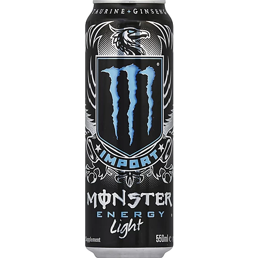 Monster Import Energy Drink, Light & | Fresh Shopping