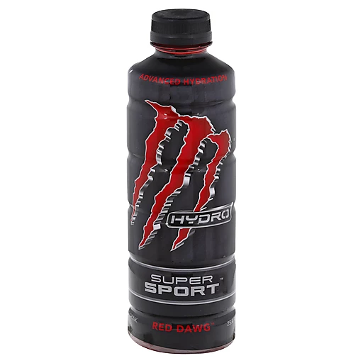 Monster Super Sport Red Energy Drink 25.4 Oz | Coffee Drinks | KJ's Market
