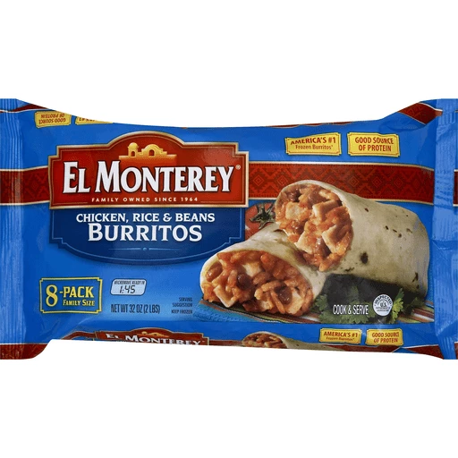 El Monterey Chicken Burrito | Heat N Eat | Hugo's Family Marketplace