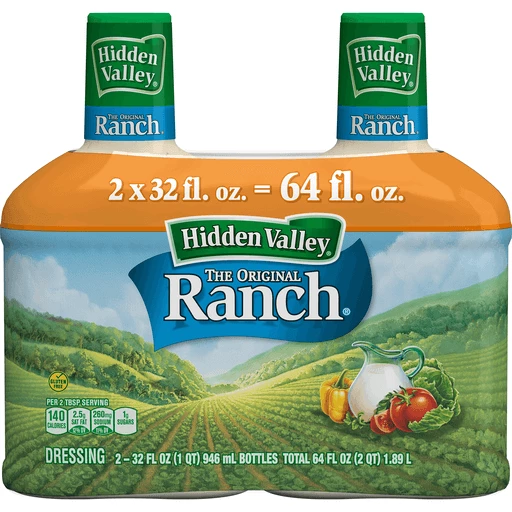 Sauce salade Ranch Hidden Valley