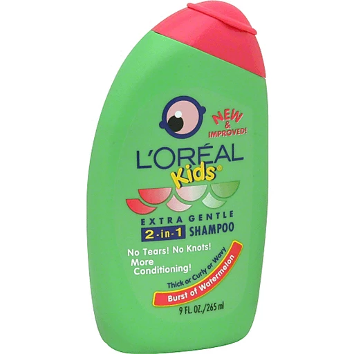 aflevere faktor Kedelig L'Oreal Paris L'Oreal Kids Extra Gentle 2-in-1 Shampoo, Watermelon, 9 fl.  oz. | Shampoo | Superlo Foods
