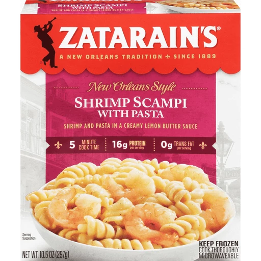 Zatarain's Frozen Shrimp | Meals & Entrees | Banks