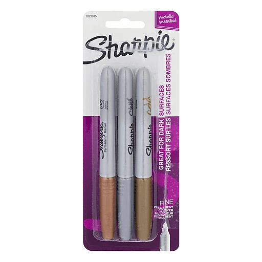 Sharpie Permanent Markers Fine Point Assorted