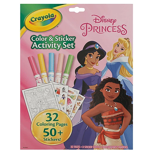 Crayola Pip-Squeaks Washable Markers, Coloring Book, 3+