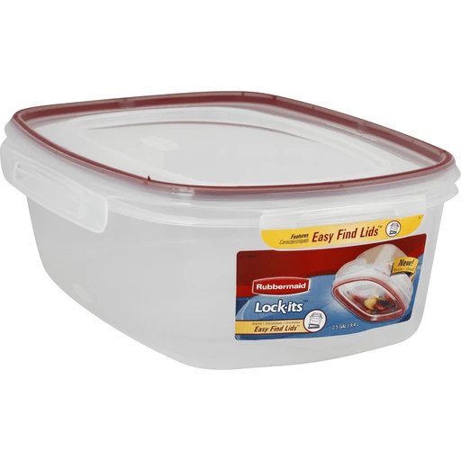 Rubbermaid Glass 2.5 Cup Container & Lid