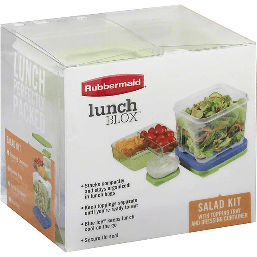 2 Pack BPA-Free Divided Plates W Lids Microwave Dishwasher Safe Lunch Containers