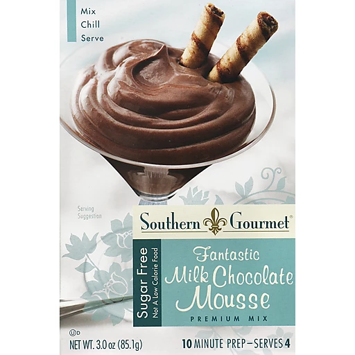Southern Gourmet Premium Mix Sugar Free Fantastic Milk Chocolate Mousse | Sweets Desserts Robert Fresh Shopping