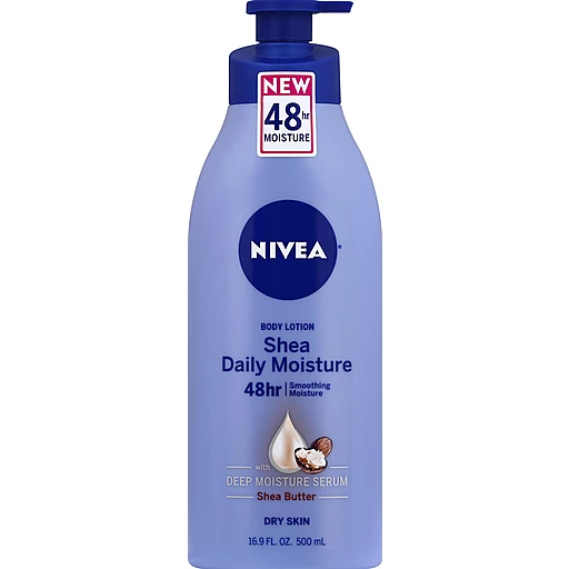 Nivea® Shea Daily Moisture Lotion 16.9 Fl. Oz. Pump Bottle | Hand & Body Lotion | Family Fare